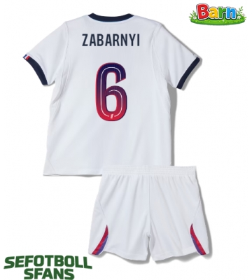 Paris Saint-Germain Ilya Zabarnyi #6 Bortaställ Barn 2026-27 Kortärmad (+ Korta byxor)